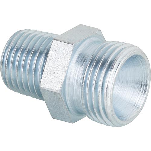 Doppeleinschraub-Nippel NPT 1/4