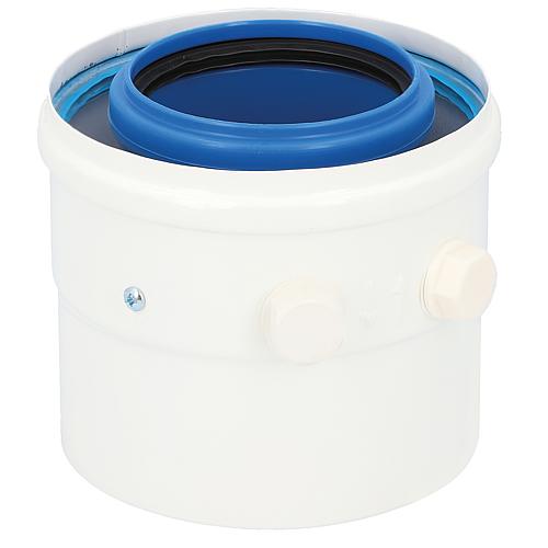 Kunststoff-Abgassystem Condens blue