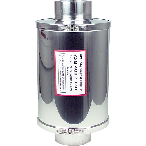 Abgas-Schalldämpfer AGM 580/760