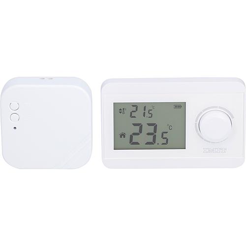 Funkraumthermostat Digital Silver Typ TA/RF