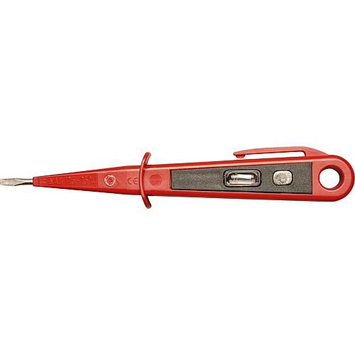 Phasenprüfer mit umlaufendem Abgleitschutz, 100-250 V, VDE/GS