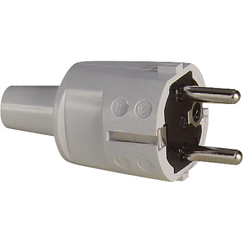 Schutzkontakt-Stecker, mit Erdungssystem