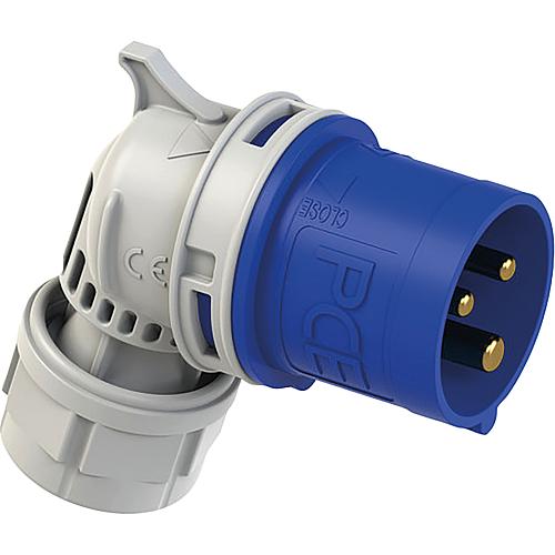 CEE-Winkelstecker Twist
