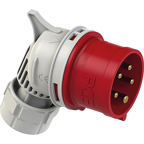 CEE-Winkelstecker Twist
