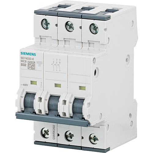 Leitungsschutzschalter Siemens SENTRON, 10 kA