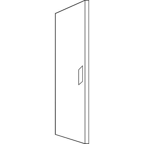 Kleinverteilertür passend zu A36A Aufputz, 3-reihig