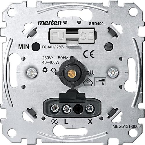 UP-Drehdimmer für ohmsche Last 400 W