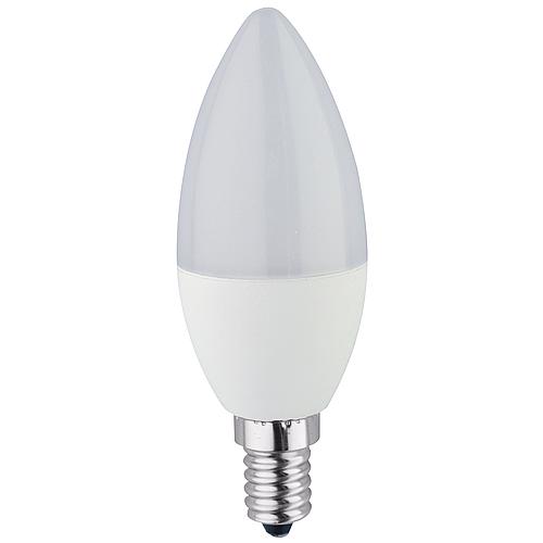 LED-Lampe Kerzenform, matt