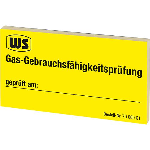 Wartungsaufkleber
