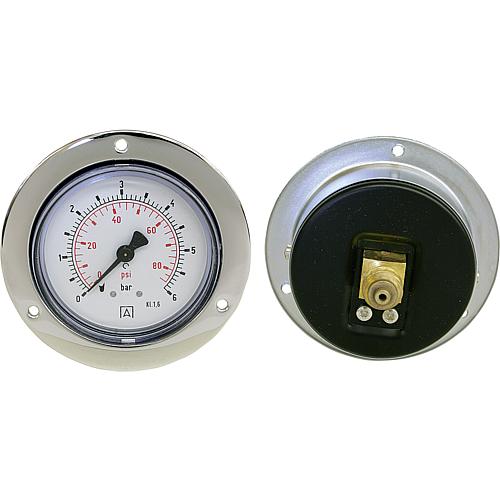 Rohrfeder-Manometer, ø 63 mm, DN 8 (1/4