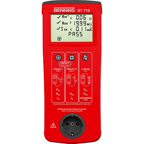 Gerätetester batteriebetrieben ST 710
