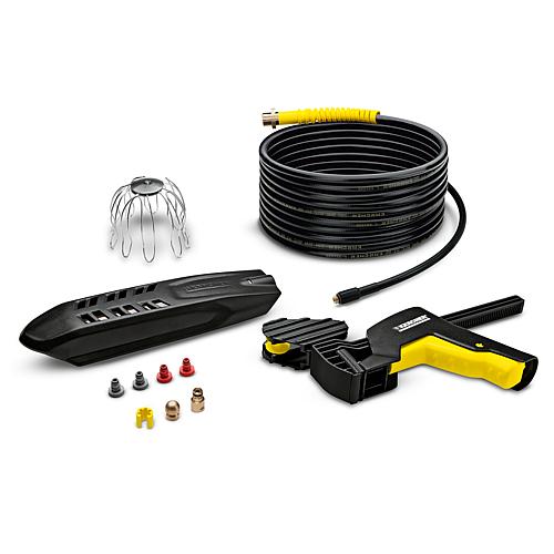 Dachrinnen- und Rohrreinigungs-Set PC20 für Hochdruckreiniger der Serie K2 - K7