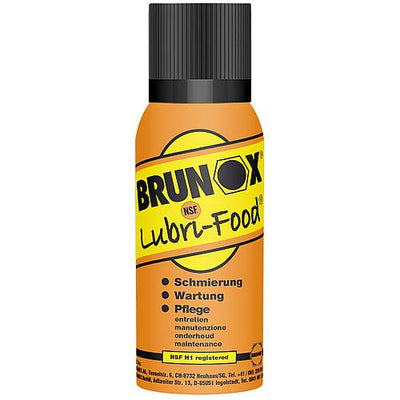 Schmierstoff-Allrounder für die Lebensmittelindustrie BRUNOX® Lubri-Food®
