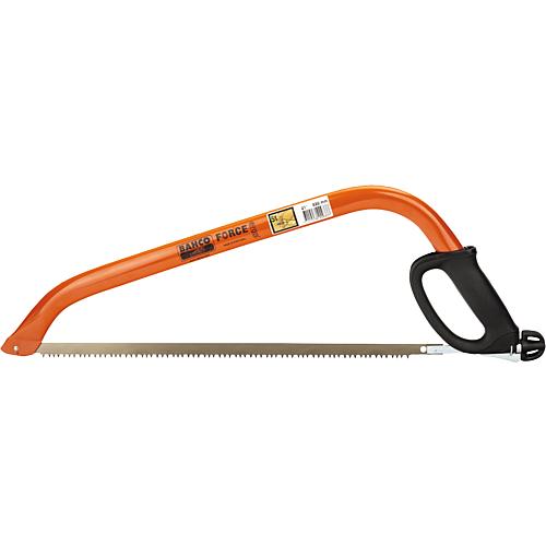 Bügelsäge ERGO™, spitze Form, aus hochwertigem Stahl, sägt sowohl auf Zug als auch auf Stoß