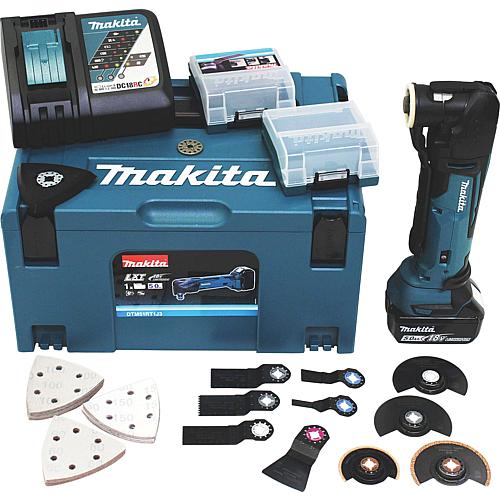 Akku-Multifunktionswerkzeug-Set DTM51RT1J3, 18 V, 5,0Ah