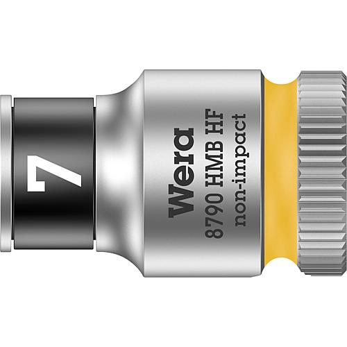 Knarreneinsätze Wera® Zyklop, 9,52 mm (3/8“) für Außensechskantschrauben und Muttern