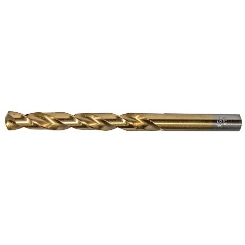 Metallbohrer heller® 0950 HSS-TIN DIN 338, Titan-Nitrid beschichtet, Schaft zylindrisch