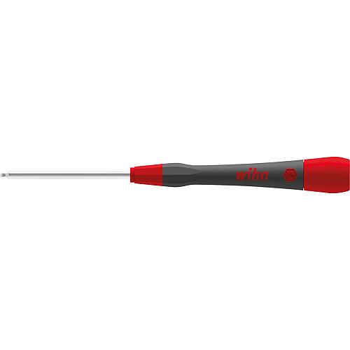 Elektronik-Schraubendreher PicoFinish® Sechskant-Kugelkopf, Klinge rund