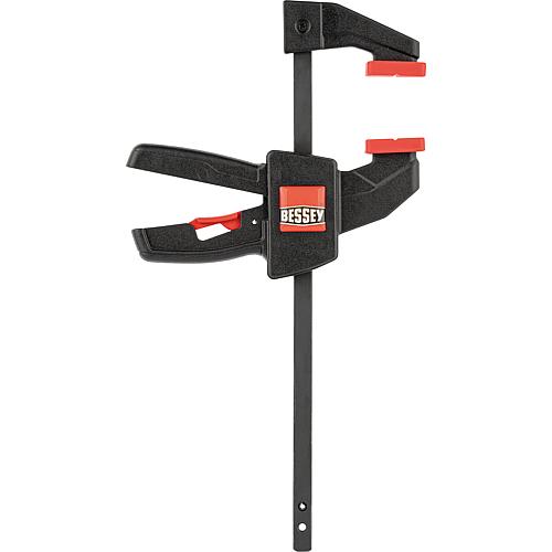 Einhandzwingen-Set BESSEY® 2-teilig mit 2-Komponenten-Kunststoffgriff