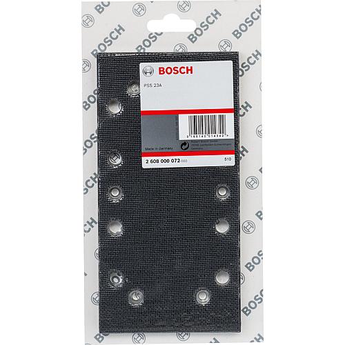 Schleifplatte, 182 x 92 mm, 14-fach gelocht, für Schwingschleifer