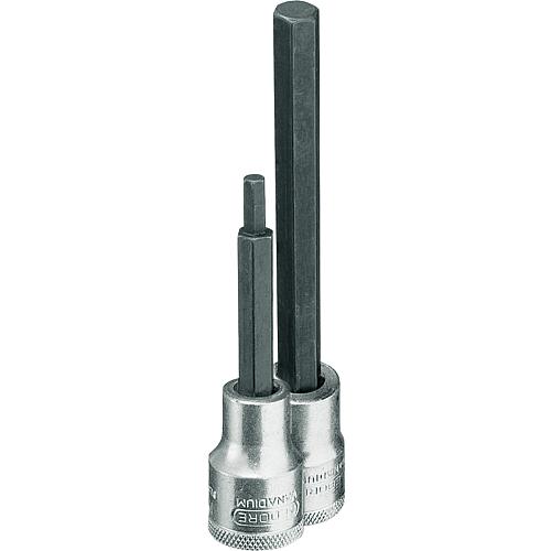 Schraubendrehereinsatz 1/2” Innen-Sechskant, metrisch, lang