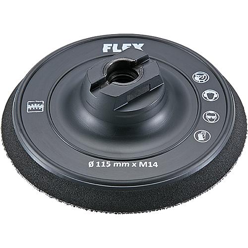 Klett-Schleifteller ø 115 mm, für Betonschleifer (80 139 83)