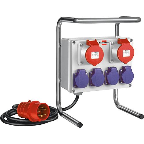 Mobile Steckdosenkombination BKV 2/4 G, IP44