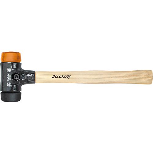 Safety Schonhammer, Schlagköpfe schwarz/orange transparent