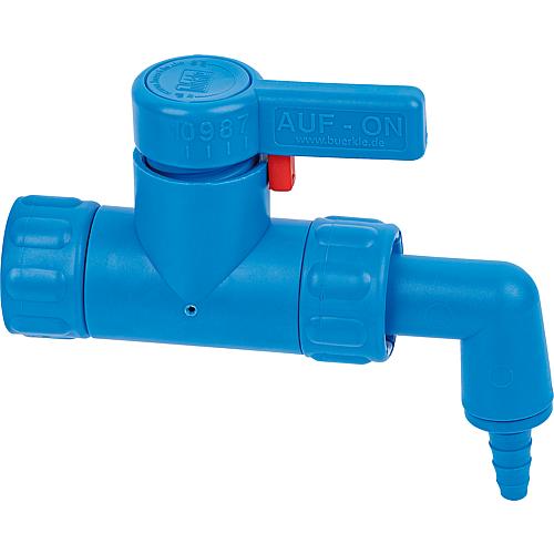 Ablasshahn StopCock Blau 0525-1000