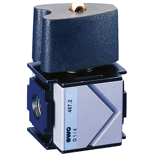 Druckluft-Kugelhahn Typ 487 variobloc