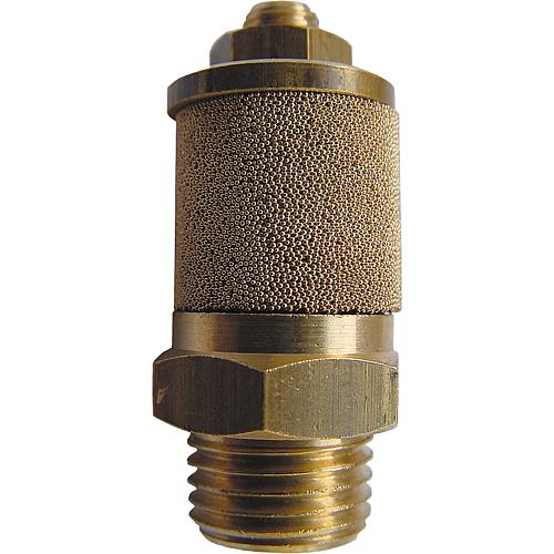 Drosselschalldämpfer aus Sinterbronze