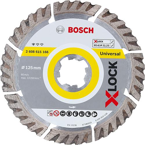 Diamant-Trennscheibe BOSCH® Standard für Beton und Mauerwerk mit X-Lock Aufnahme