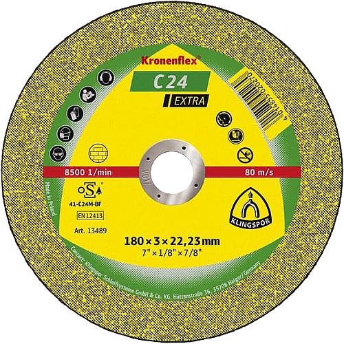 Kronenflex® Trennscheibe C 24 EXTRA, gekröpft, für Stein/Beton
