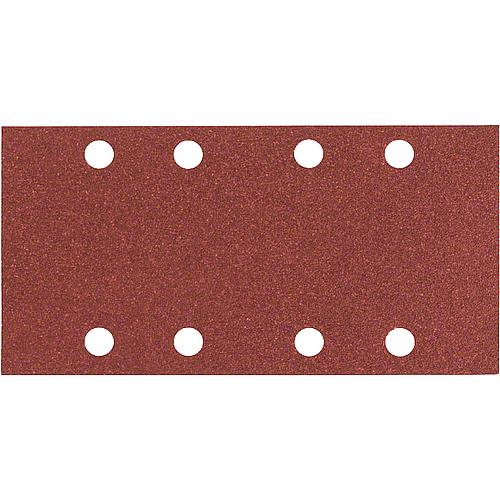 Schleifblätter-Satz, 10-teilig für Schwingschleifer 80 062 91 für Weichholz, Hartholz/Massivholz, Farbe, Lack, Corian (Acrylstein)