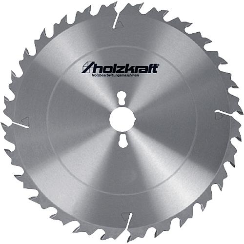 Kreissägeblatt Hartmetall, (Langschnitt-Flachzahn), mit Spanabweiser, grobe Schnittgüte