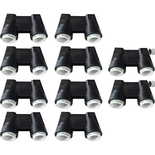 Set Abdrück-Brücke Heizung