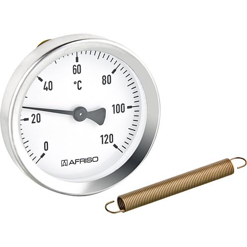 Anlegethermometer Fußbodenheizung