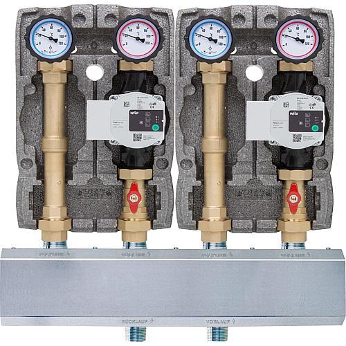 Modulverteilergruppe Easyflow DN25 (1