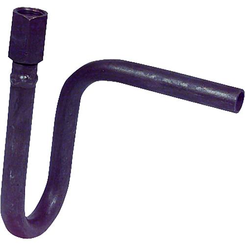 Wassersackrohr DIN 16282, DN15 (½"), aus Stahl