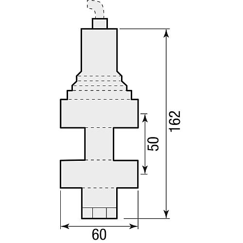 Thermische Ablaufsicherung Typ 544, DN15 (½") IG, mit Nachspeisung