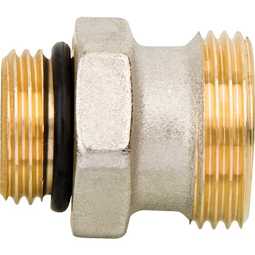 Anschlussnippel für Flowmeter DN 15 (1/2“) x DN 20 (3/4“) Eurokonus