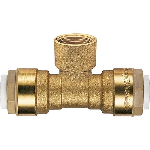 Steckfitting T-Stück mit Abgang IG