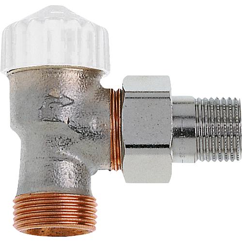 Thermostat-Ventilunterteil V-exact II, mit Voreinstellung
