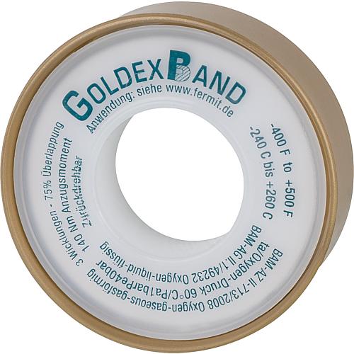 GoldexBand PTFE-Gewindedichtband