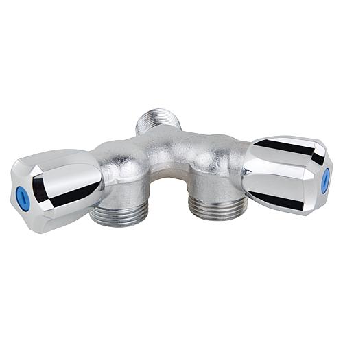 Y-Kombi-Waschmaschinenventil doppelt