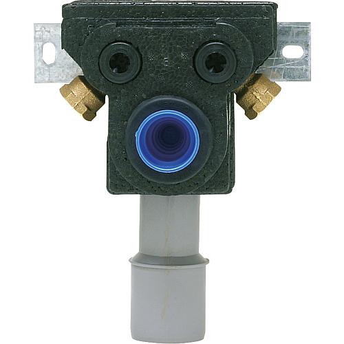 Sanibox 3 auf Grundplatte Presskontur evenes-Press TH+U 16 x 2 mm - DN 15 (1/2