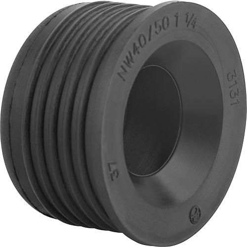 Gummi-Nippel Universal DN 32 (1 1/4"), 32 mm