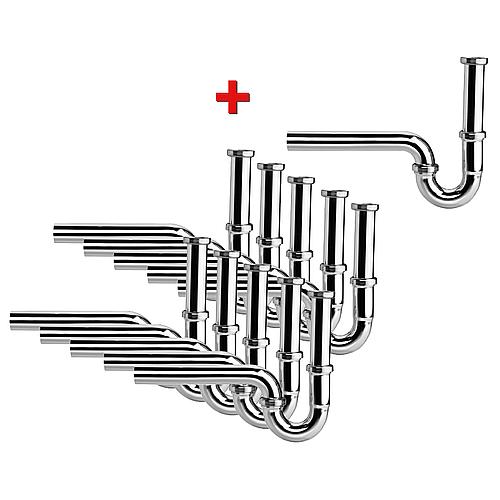 Röhrengeruchsverschluss-Set plus