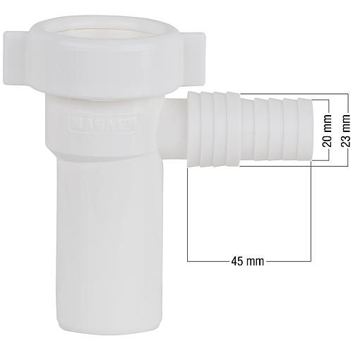 Anschlusszwischenstück mit Geräteanschluss
