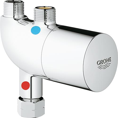 Eckventilthermostat Grohtherm Micro mit Anschluss-Set
